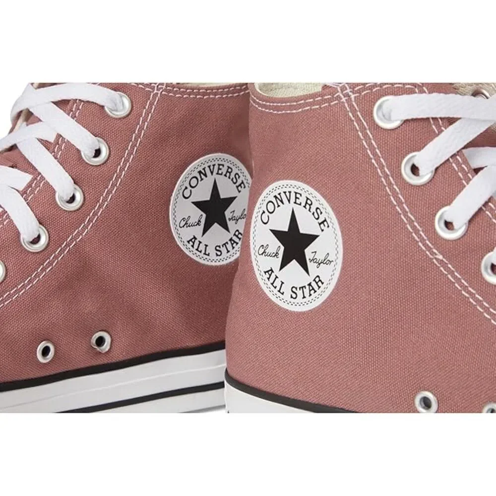 Converse Chuck Taylor All Star High Top Sneaker Light Saddle 10 Women/8 Men - Picture 6 of 7